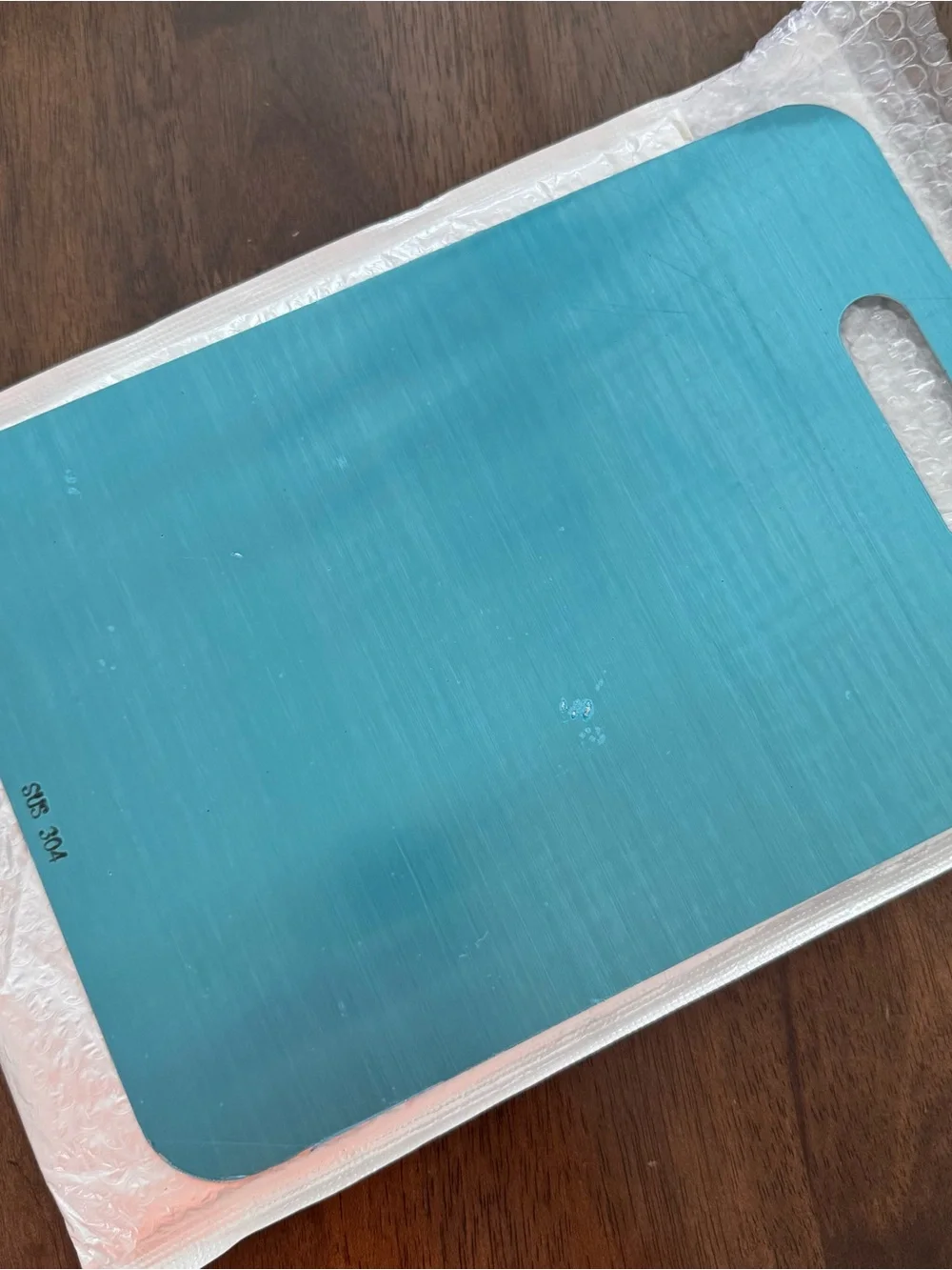 Stainless Steel Tablet-Style Cutting Board - Silver